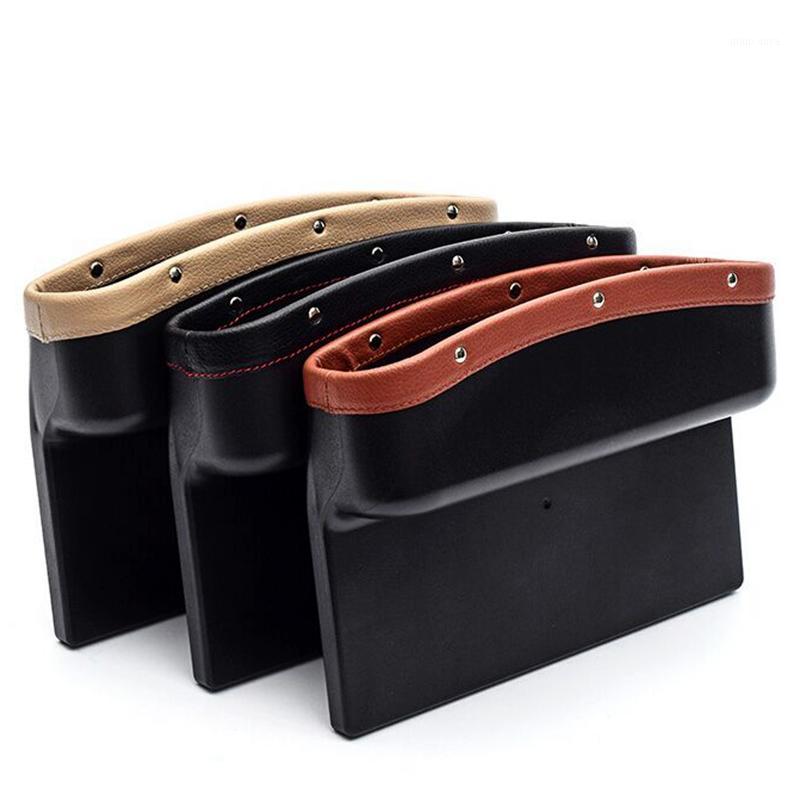 

Universal PU Leather Car Seat Side Gap Pocket Car Seat Crevice Storage Box Stowing Tidying Leak-Proof Storage Bag Organizer1