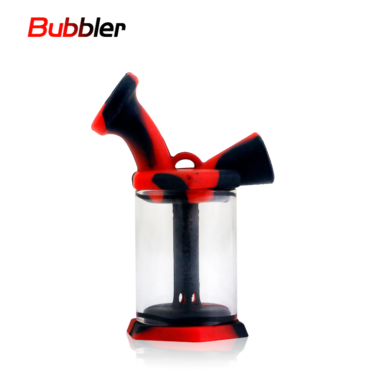 

Waxmaid Silicone Blunt Bubbler Glass Bubbler For Rolling Paper Smoking Water Pipe 6 Colors With A Gift Package Free Shipping