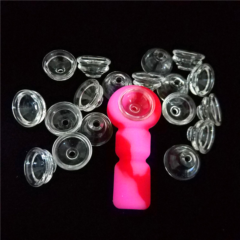 

Replacement Thick Glass Bowls For Silicone Pipe Silicon Hand Pipe Smoke Pipes Honeycomb Glass Bowl Water Bong Herb Tobacco Accessories