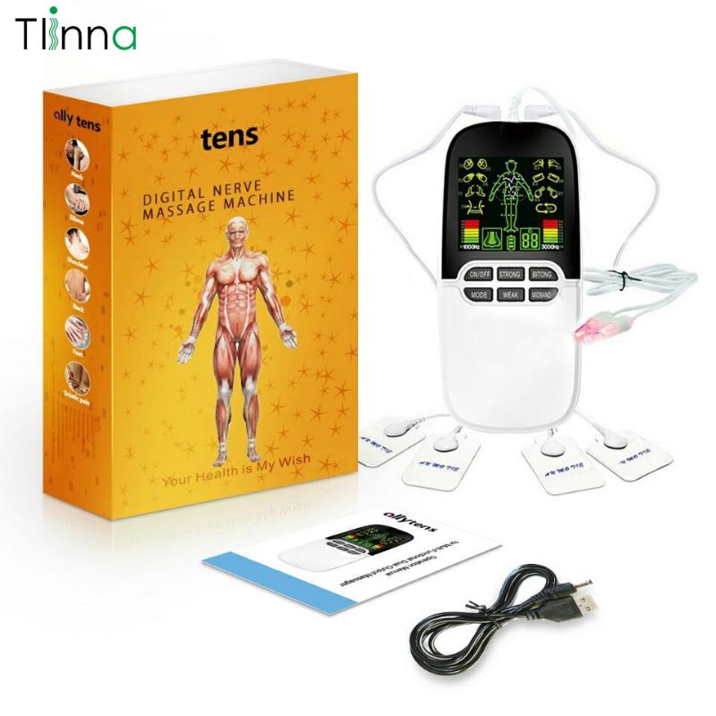 

2in1 Laser Nose Therapy Treatment Tens EMS Body Massage Machine Dual Output Sinusitis Anti-allergic Stimulation Pulse Massager