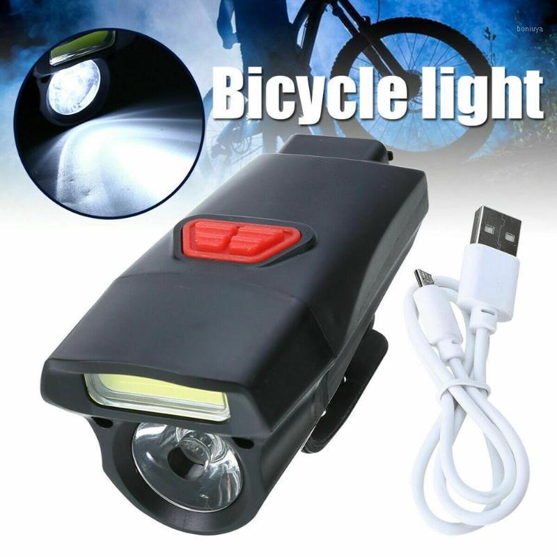 

Super Bright Waterproof LED Bike Bicycle Light IPX6 USB Rechargeable Headlight Taillight LED COB Lamp 18650 Built-in Battery1