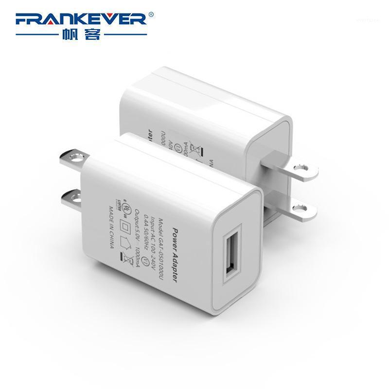 

FrankEver 5V1A Mobile Phone Charger Portable Wall Adapter USB Travel Charger EU UK US AU CN Plug1