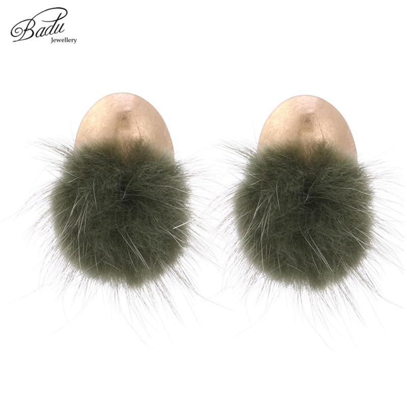 

Stud Badu Earring Women Lovely Korean Style 2021 Fashion Jewelry Gold Earrings