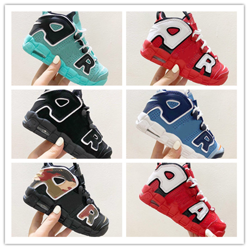 

Pippen children's basketball shoes Red blue black sport shoes Kids boys girls Sneaker Sports Trainers size 28-35