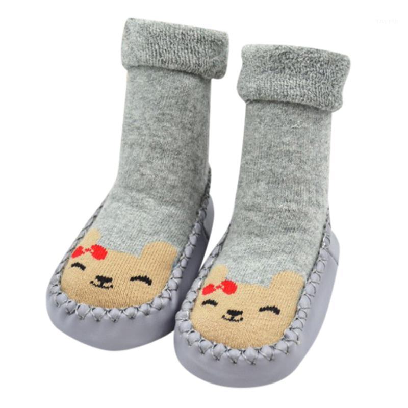 

Newborn Baby boy girl socks Crib Shoes infant cute Cartoon Baby unisex slip-on Soft Soled Crib First Walker booties A401, Orange