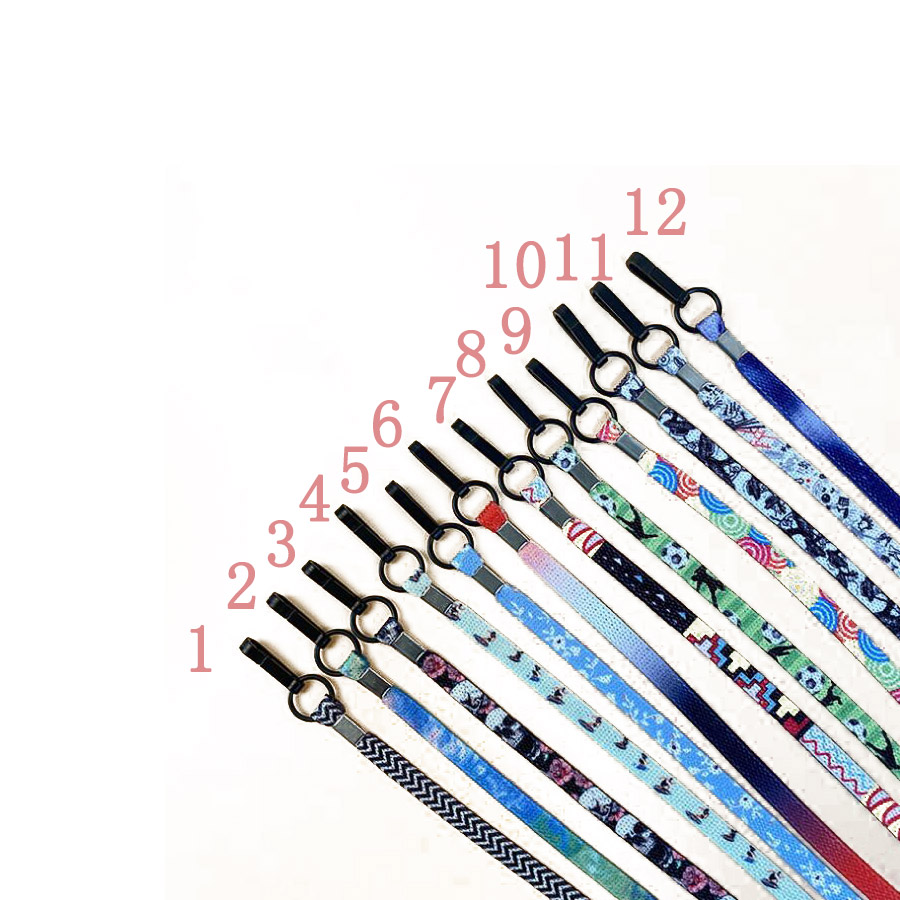 

Mask Lanyard Adjustable Length Strap Extender Kids Adult Woven Colorful Rope Face Masks Ear Pressure Relief Convenient Neck String GWC2668