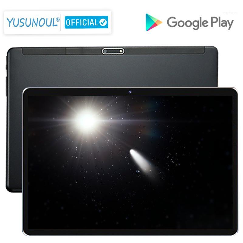 

2020 Hot sales New Android 10 inch Android 9.0 Pie OS 3G Phone Call 32GB ROM Dual SIM Cards Wifi A-GPS IPS 2.5D Glass tablets PC1, Black
