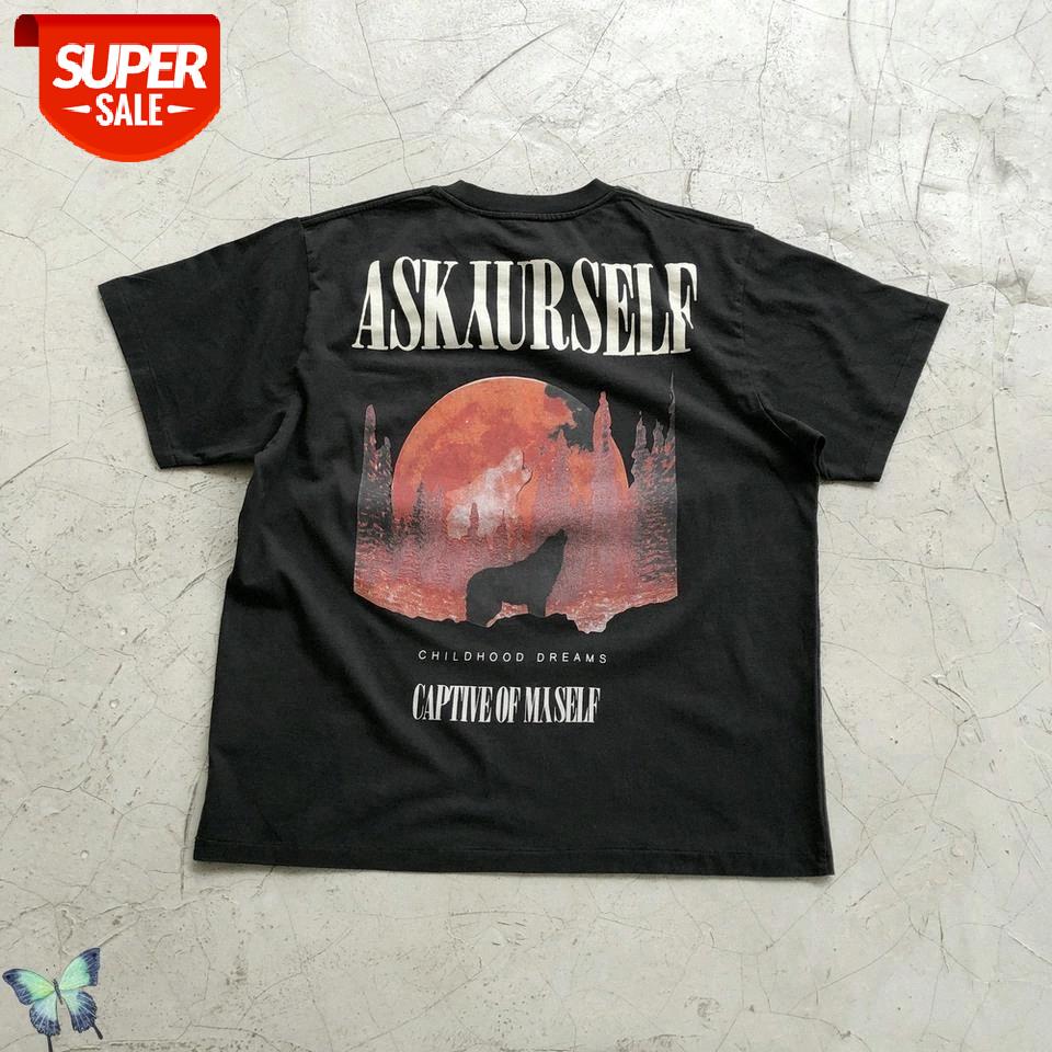 

Askyurself T-shirt Men Women Casual Short Sleeve t shirt hot sun #Hr8z, White;black