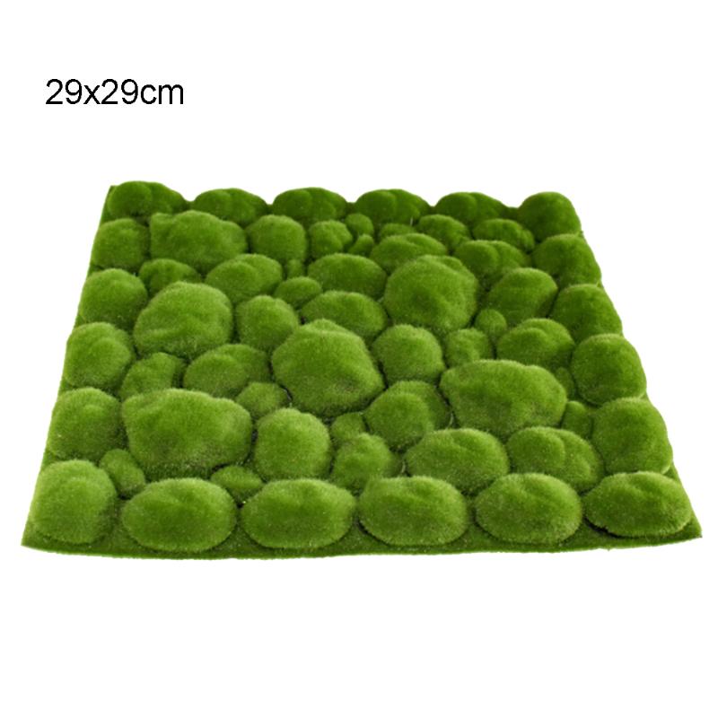 

Artificial Plant Lawn Home Garden Wall Window Decoration Simulation Plant Background Wall Moss Turf Green Sod Interior, A1