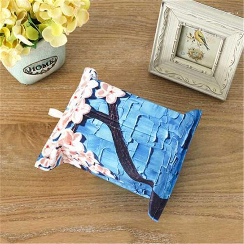 

Cloth Car Seat Back Hanging Storage Tissue Case Box Container Towel Napkin Papers Bag Holder Box Case1
