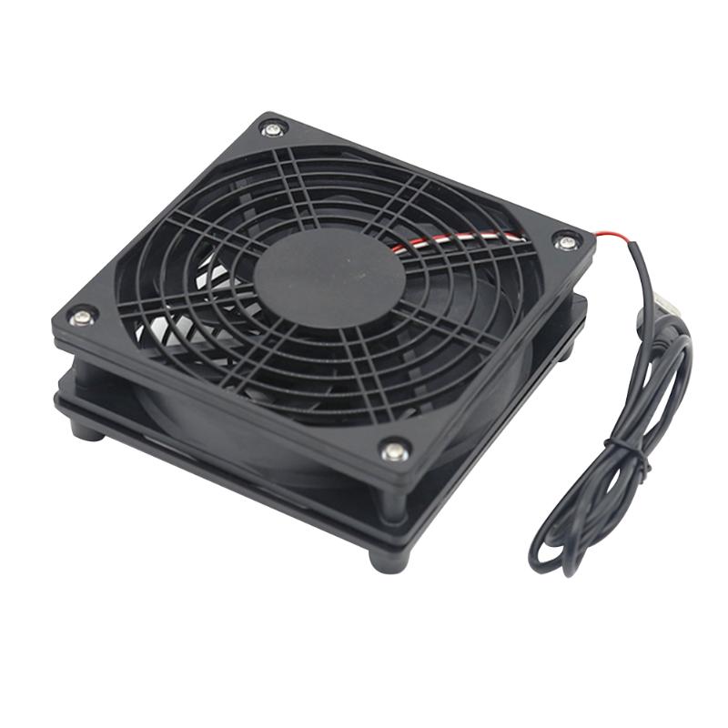 

Cooling Fan USB Power Big Airflow 120mm 5v PC Cooler Electronic Equipment Silent DIY Portable For Router TV Box Home Office