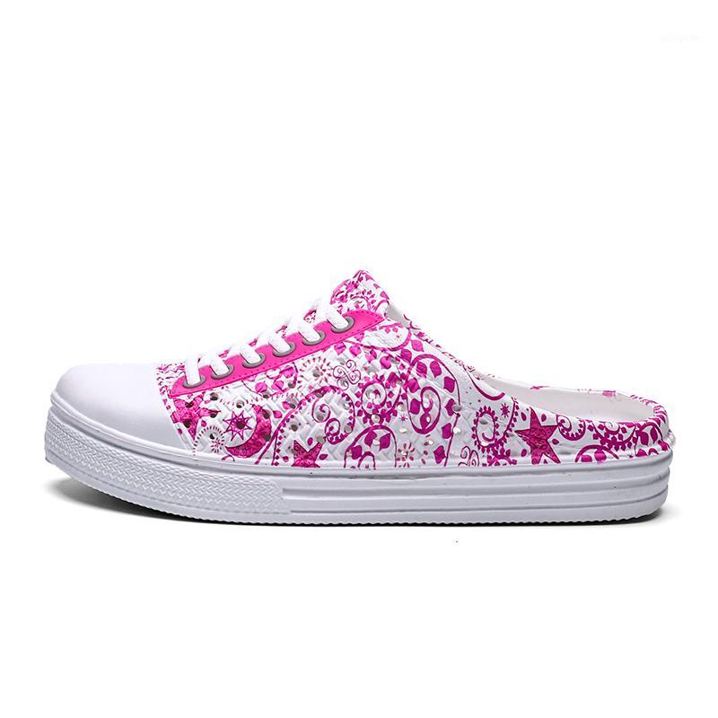 

Fashion Womans Bathroom Garden Non-Slip Hole Breathable Lightweight Beach Quick Drying Sandals Indoor/Outdoor1, Black