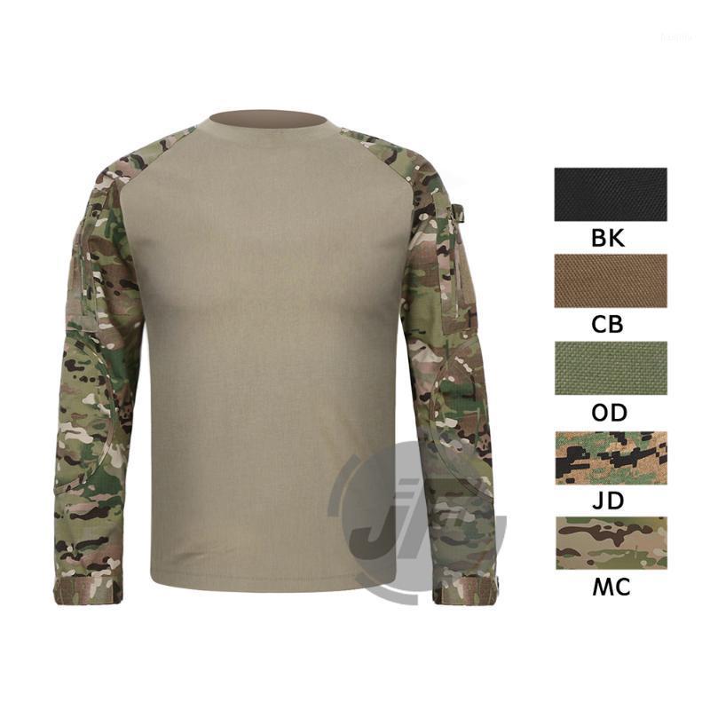 

Tactical Combat Shirt CP Style Outdoor Army Hunting Assult Long Sleeve T-shirt1, Cb