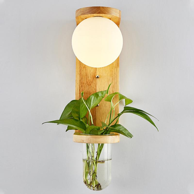 

Nordic Style Wall Lamp Indoor Stair Light Home Hallway Lamp with Plant Pot for Wedding Room Wall Light Professional Tool
