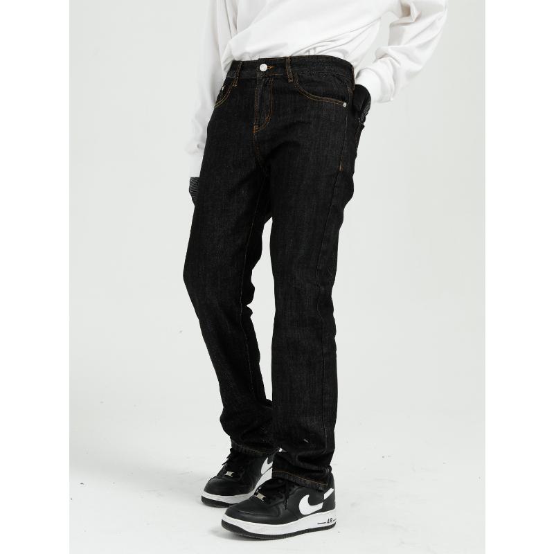 

New Male Streetwear Vintage Fashion Hip Hop Basic Jeans Trousers Men Straight Casual Denim Pants, 913a