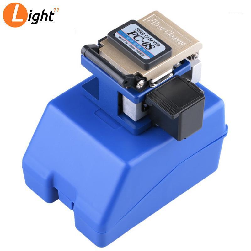 

FC-6S Fiber Optic Cleaver Optical Fiber Cleaver For FTTX FTTH Cutting with Scrap Collector and Blue Guide FC-6S1