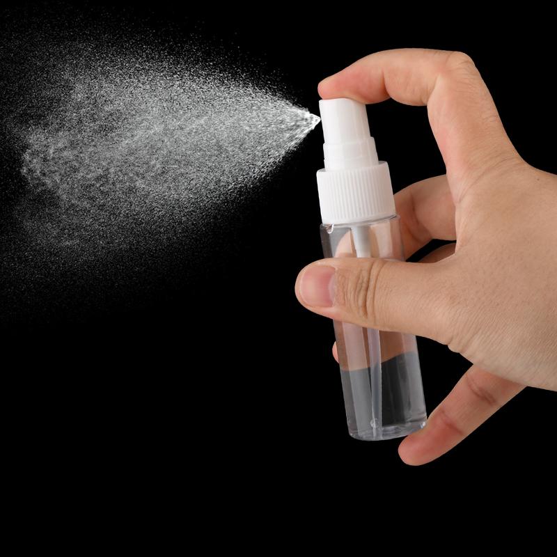 

30 pcs/Pack Transparent Plastic Spray Bottle Empty 30 ml/60 ml/100 ml Small and Portable Refillable Alcohol Container For Liquid