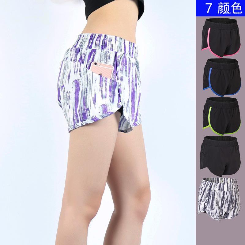 

Women Sport Fitness Yoga Shorts 2 In 1 Women Athletic Shorts Cool Ladies Sport Running Short Fitness Clothes Jogging1, Black