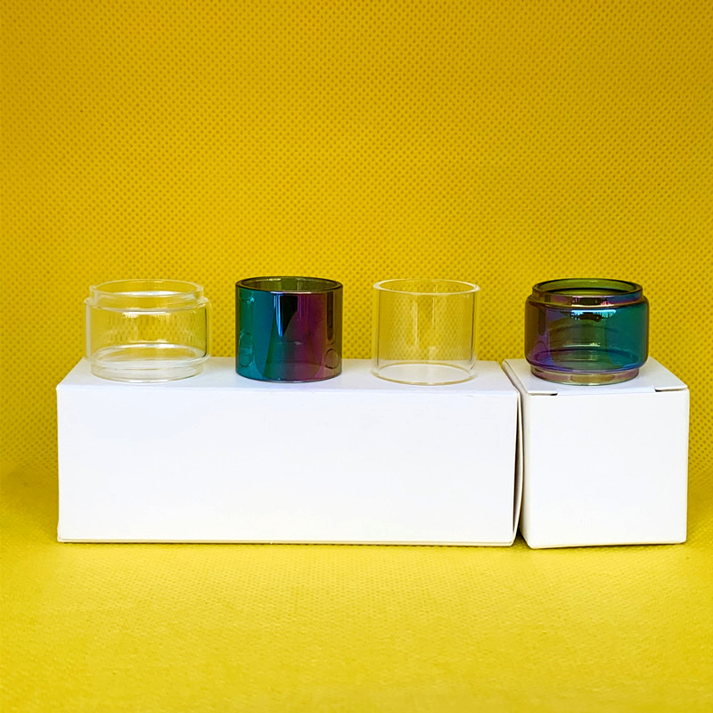 

Sigelei Mfeng UX Tank Bag Bulb Normal Clear Rainbow Glass Tube Convex Replacement 1pc/3pcs/10pcs box Retail Package