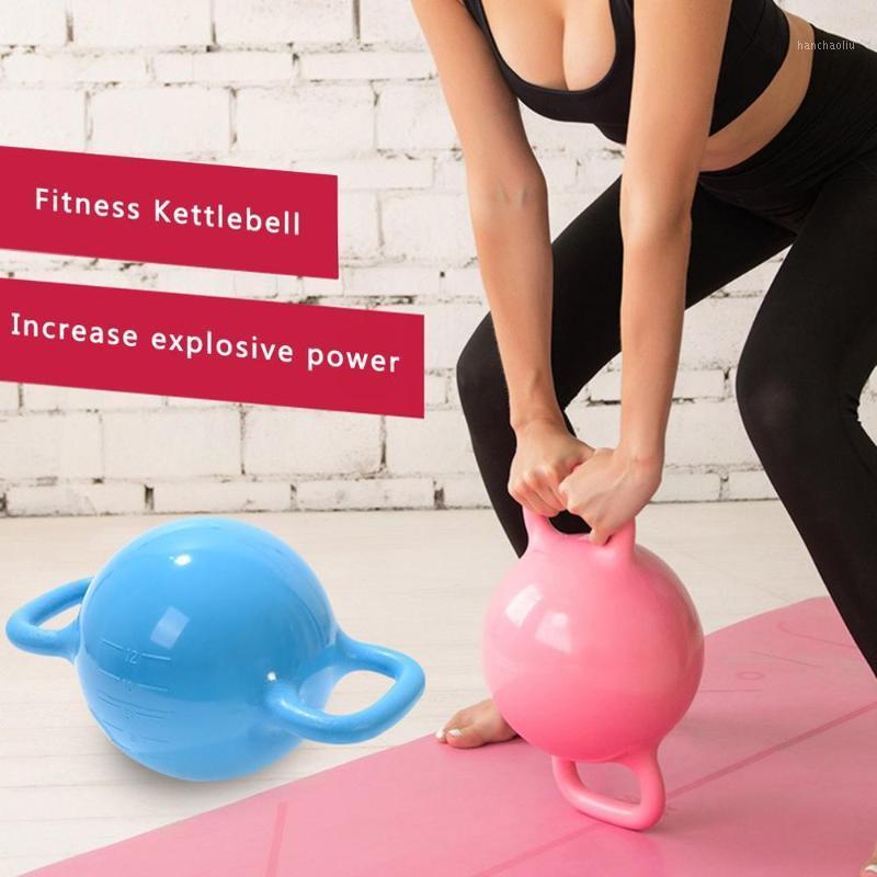 

Water-filled Kettlebell Massage Adjustable Dumbbells Weight Yoga Pilates Lifting Woman Strength Training Dumbbells1, Blue