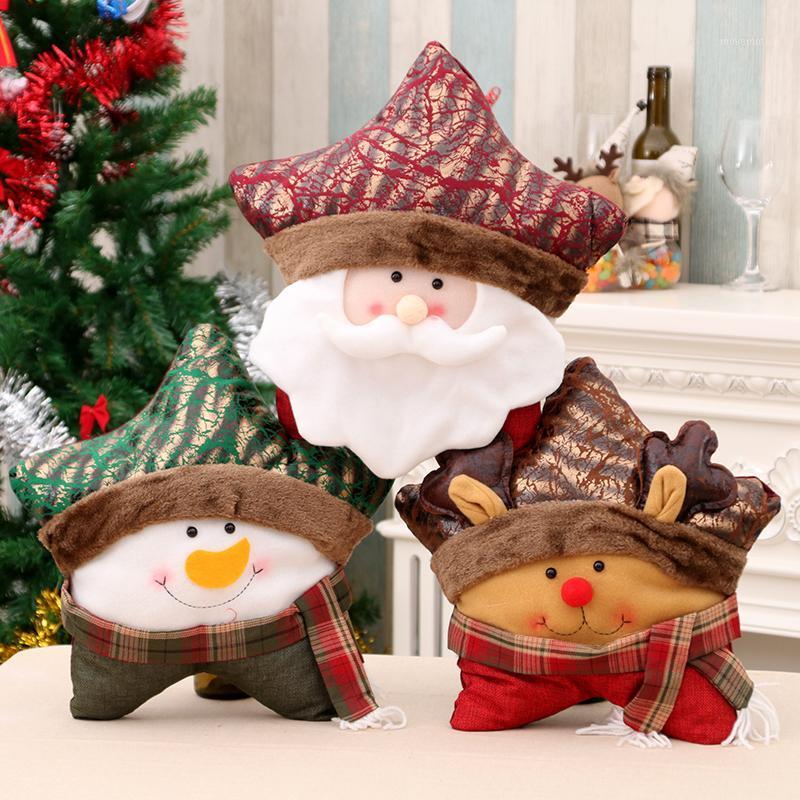 

Christmas pentagram throw pillow green for couch decorative Sofa Bed cushion kids gift kerst Pillow Case For Home Decor New Year1