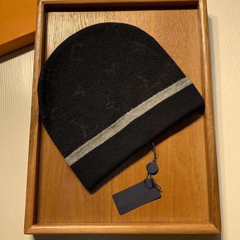 

Fashion designer men winter beanie quality unisex knitted cotton warm hat classical sports skull caps ladies casual outdoor stripe cap beanies