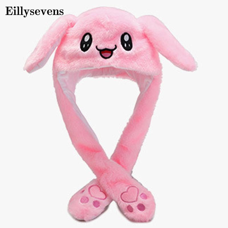 

Stingy Brim Hats Cute Girls Hat Plush Ears Earflap Cap Head Warmer Po Supplies With Earflaps Headgear, White