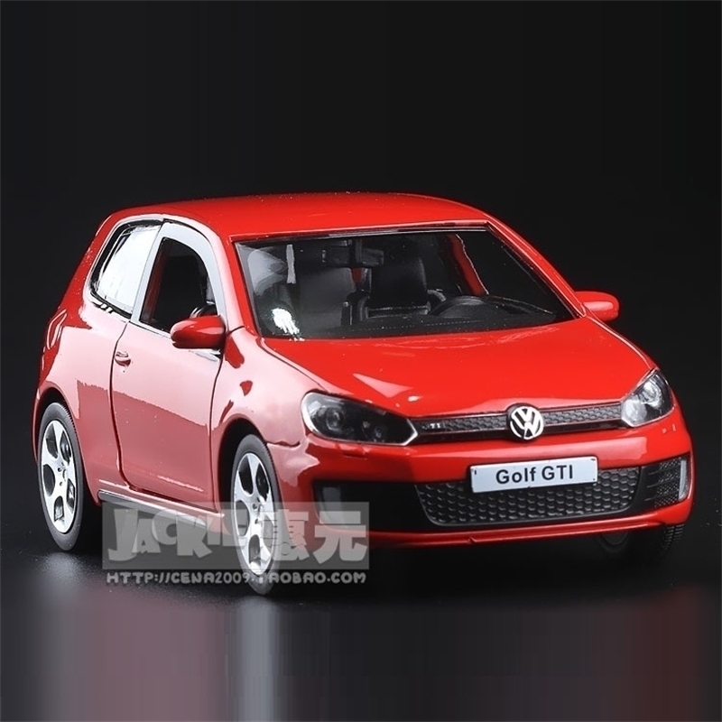 

High Simulation Exquisite Diecasts & Toy Vehicles: RMZ city Car Styling Golf GTI 1:36 Alloy Diecast Model Toy Car Y200109