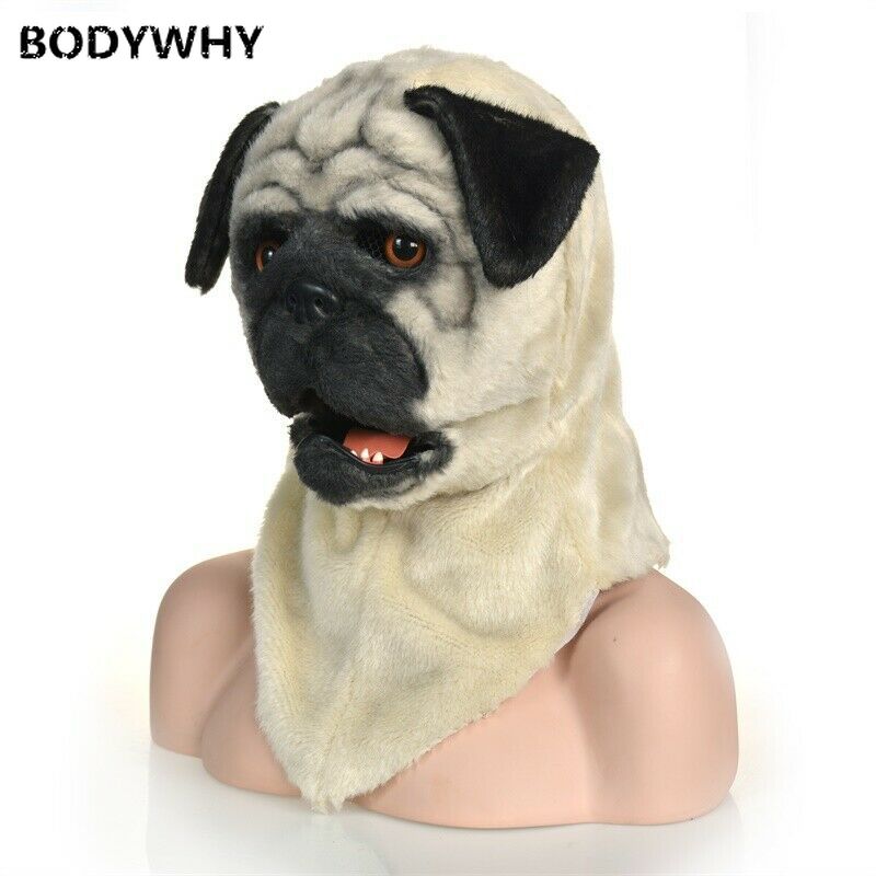 Mascot Costumes Shar Pei Dog Mascot Costume Can Move Mouth Head Suits Halloween Outfits Easter Christmas Carnival-image-747572970