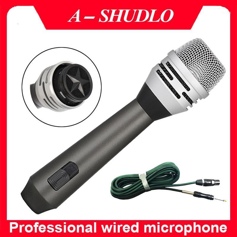 

Karaoke Microphone Handheld Professional Wired Dynamic Microphone Clear Voice Mic for Karaoke Part Vocal Music Performance1