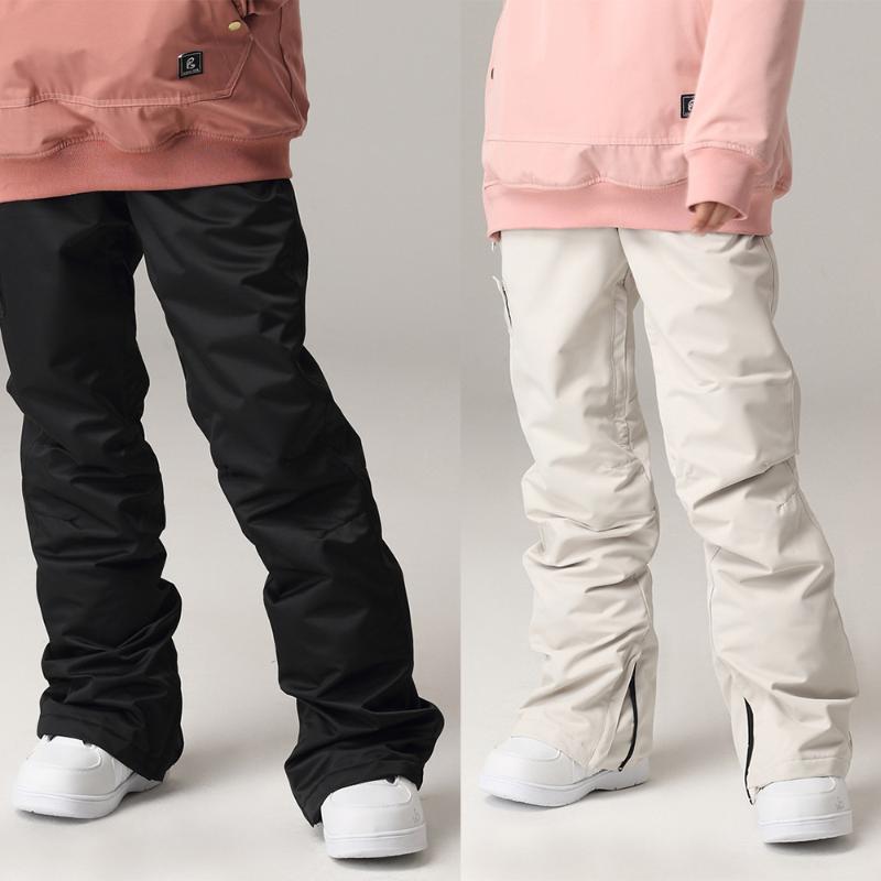

Ski Pants Men Women Outdoor Sports High Quality Windproof Waterproof Cotton Warm Couple Snow Trousers Winter Ski Snowboard Pants, White
