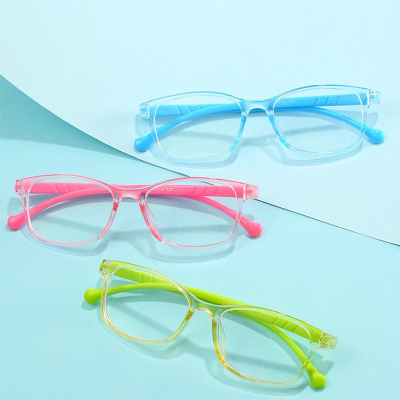 

2020 New Anti Blue Light Children's Glasses Clear Lens Fashion Trend Version Eyewear 2-9year Old