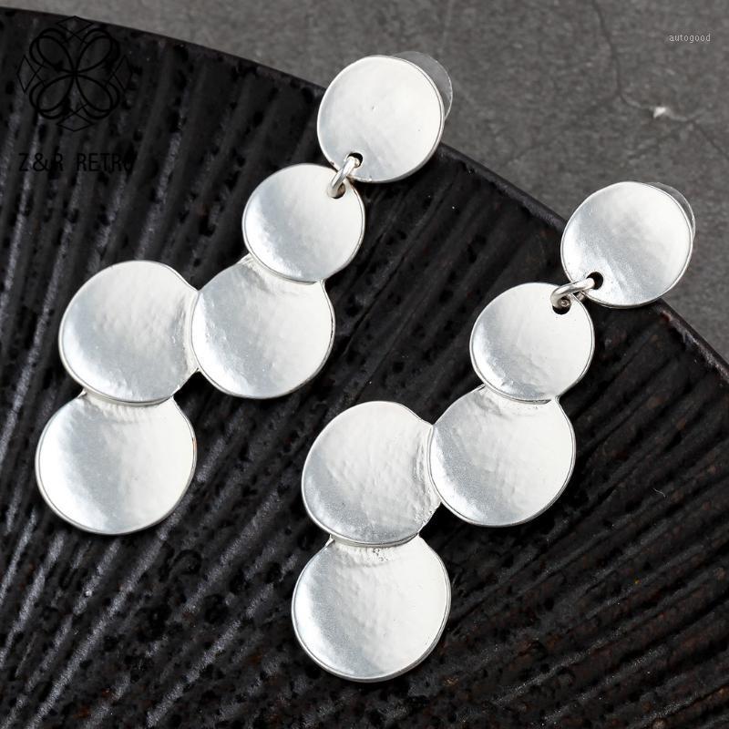

Stud Earrings Fashion Jewelry For 2021 Suspension Ethnic Eardrop Classic Style Women Clip On Wedding1
