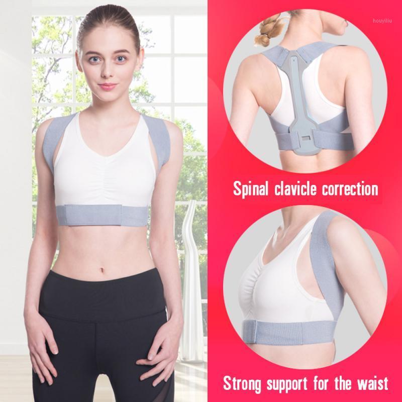 

Breathable Anti-Humpback Correction Belt Clavicle Adjustable Sitting Posture Correction Belt Back Pain Relief Clavicle Support1, Silver