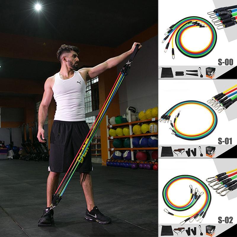

11pcs Pull Rope Fitness Resistance Bands Bandas Elasticas Fitness Wrokout Exercise Equipment Elastic Bands For Sport Gym1