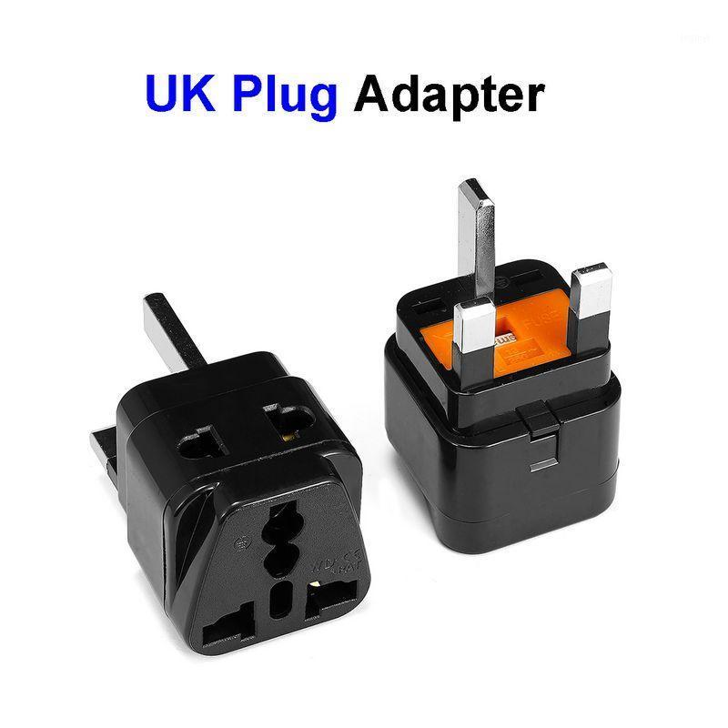 

Multifunction 2 in 1 US EU AU to UK European Universal High Quality Plug Adapter with 13A Fuse for PC Computer TV1