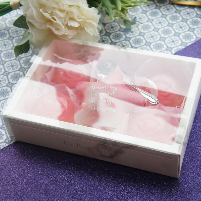 

21*14*5cm 5pcs marble plastic Paper Box candy Chocolate cookie gift Boxes Christmas Birthday wedding Party Gifts Packaging1