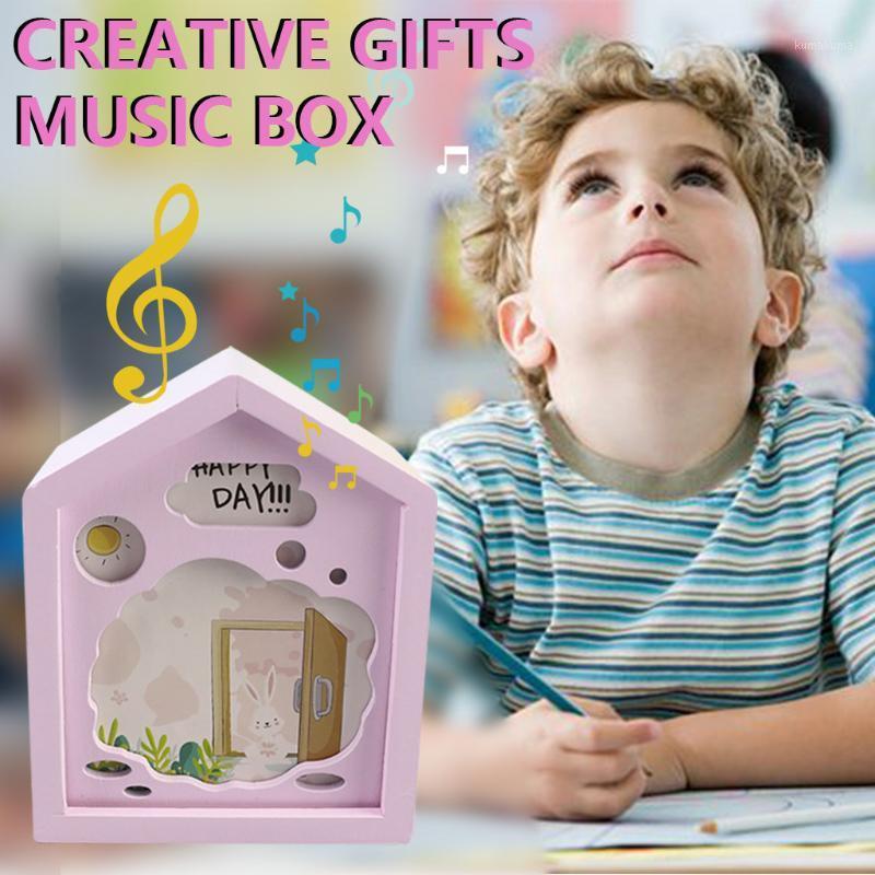 

Brand new Mini Wooden Music Box Fun Interesting Toy Kids Creative Birthday sweetheart Gift1
