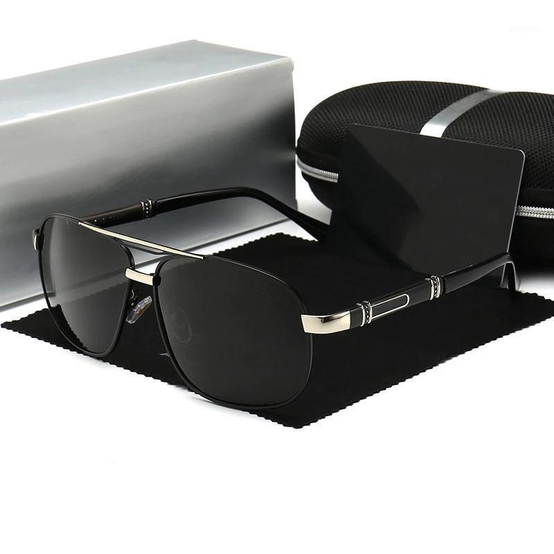 

Sunglasses Polarized Brand Square Retro Men Driving Goggles Sun Glasses For With Accessories Gafas De Sol 59601