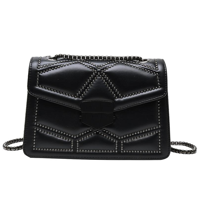 

Luxury Fashion Women's Crossbody Bag Soft Leather Shoulder Bags For Ladies Handbags Designer Luxury Bag For Women Kawaii, Black