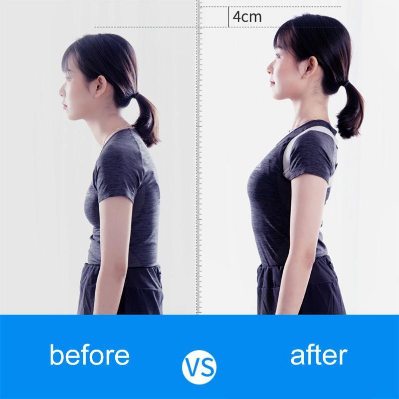

Adjustable Intelligent Posture Trainer Smart Posture Corrector Upper Back Brace Clavicle Support for Men and Women Pain Relief1