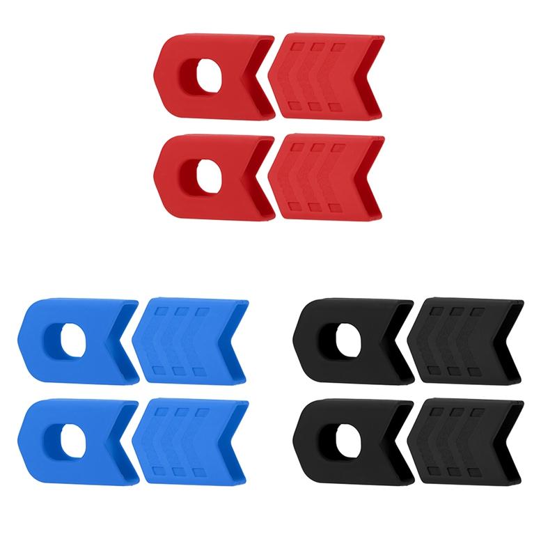 

8 PCS Bicycle Crankset Crank Protective Sleeve Protector MTB Road Bike Arm Boots Fixed Gear Bike Crank Cover Bicycle Parts