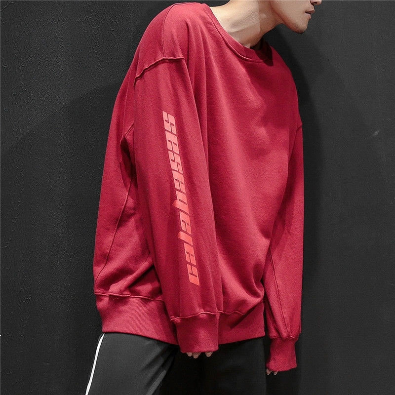 

New Spring 2021 Fall Loose European and American Male Nightgown Wild Jacket Simple Fashion Oversize Harajuku Top HGMI FKK4, Black