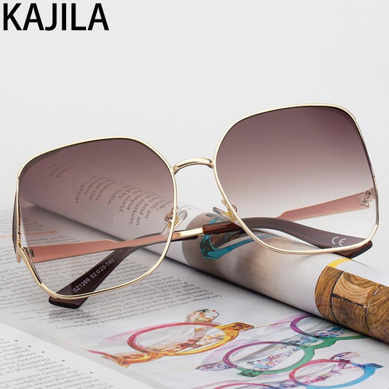 

Square Sunglasses Women 2020 Designer Oversized Sun Glasses For Women Big Frame Vintage Eyewear lunette de soleil1