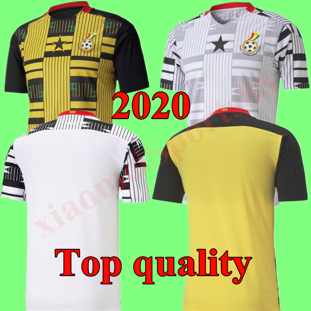 

20 21 Ghana THOMAS national team Soccer Jerseys 2020 2021 SCHLUPP KUDUS J.Ayew Caleb Ekuban Samuel Owusu Home Away yellow Football shirt