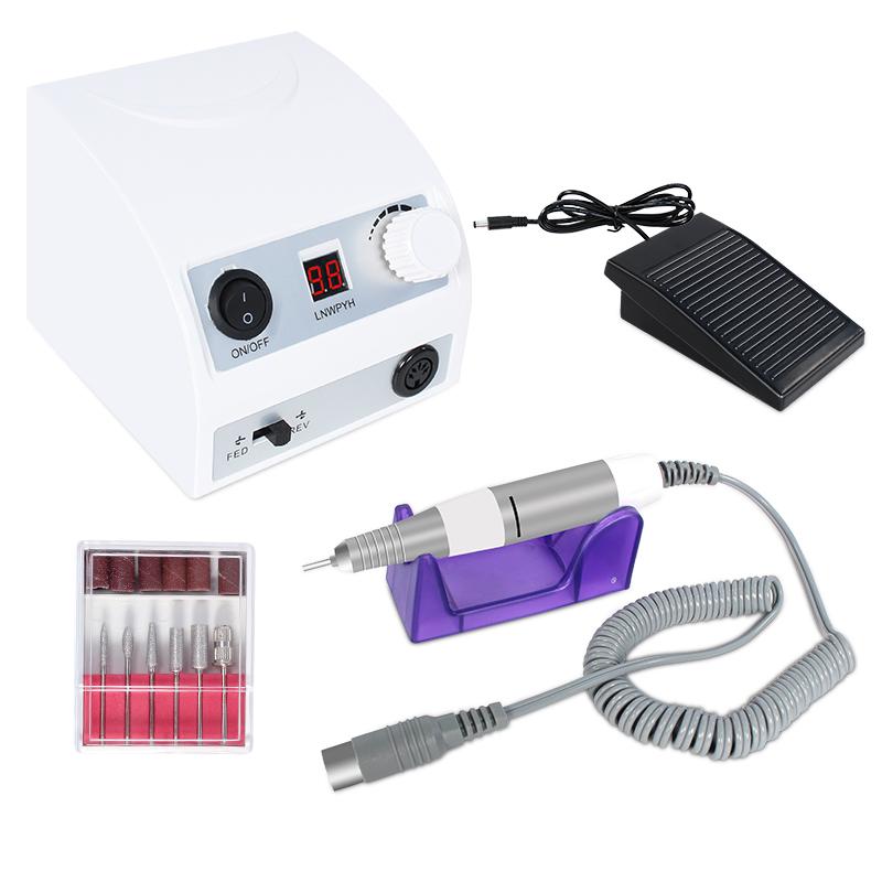 

Nail drill bits set Electricnail drill electric manicure machine accessorie pedicure kit 35000RPM nail bit tool