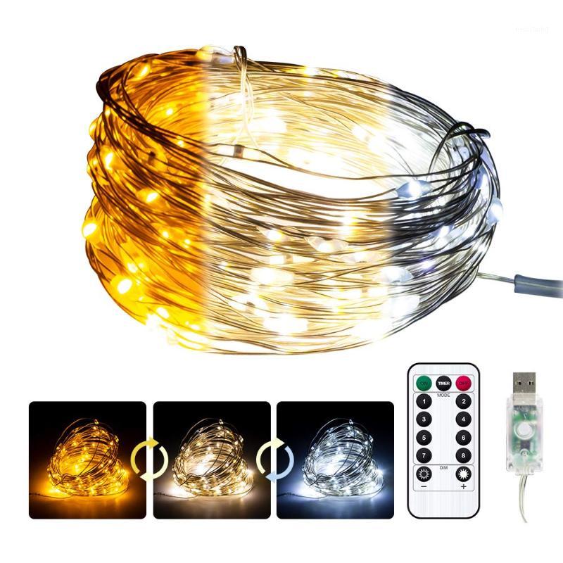 

10m or 20m 50 LED Halloween Lights Orange Indoor Silver Wire Twinkle Lights for Halloween Themed Party Lighting Decorations Carniva1