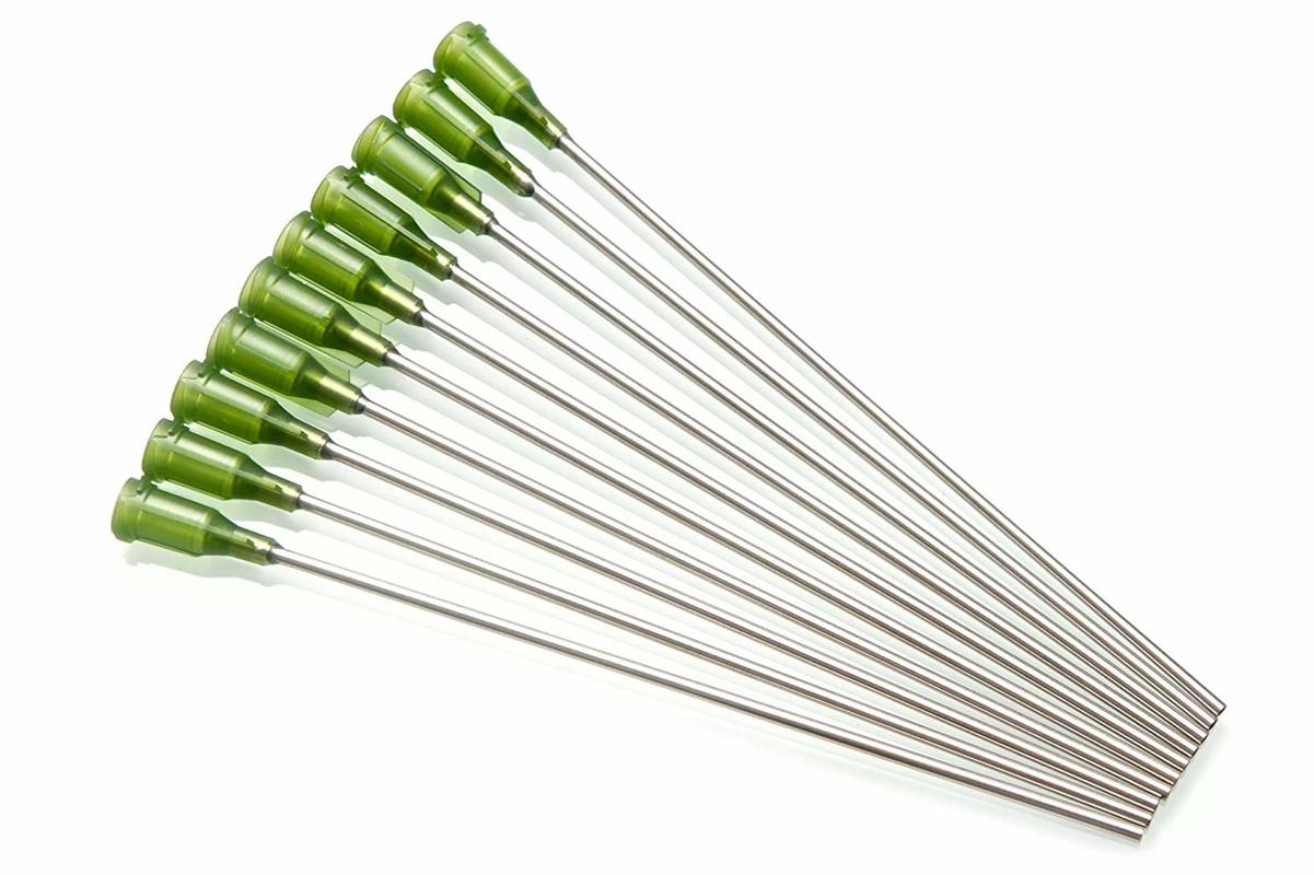 

50Pcs x4 " Plastic Blunt Dispensing Needles Syringe Tip Luer Lock 10cm Needle