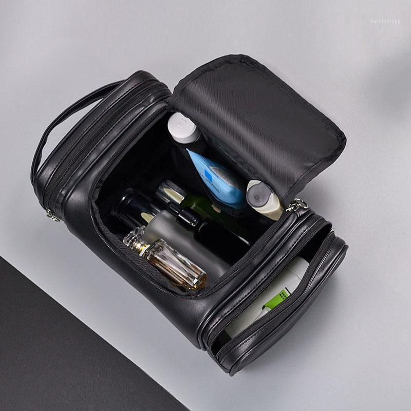 

High Capacity Cosmetic Bag Woman Multifunction Toiletry Organizer Dry Wet Separation Makeup Storage Handbag Accessories Supplies1, Beige