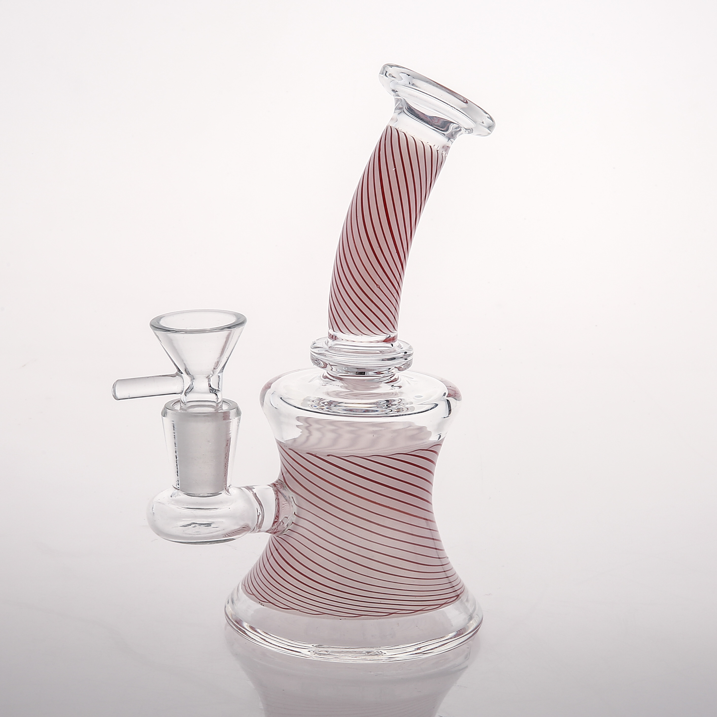 

Pink Glass Bongs 16 cm Tall Bowl Joint 14.4mm Bubbler Inline Perclator Recycle dab Rigs Glass Water Pipes Ship Wihtin 6 hours Hookahs